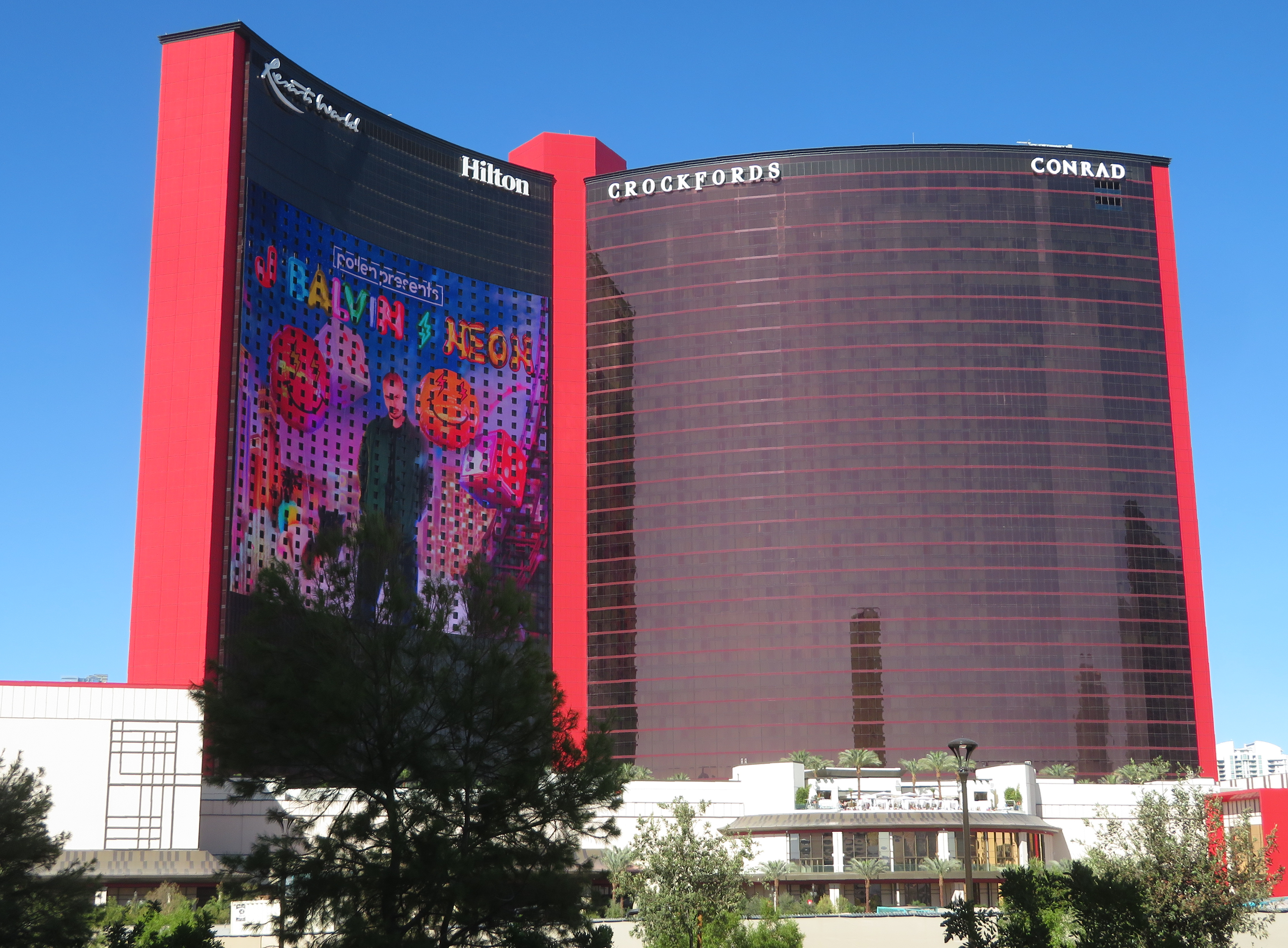 Resorts World Las Vegas exterior